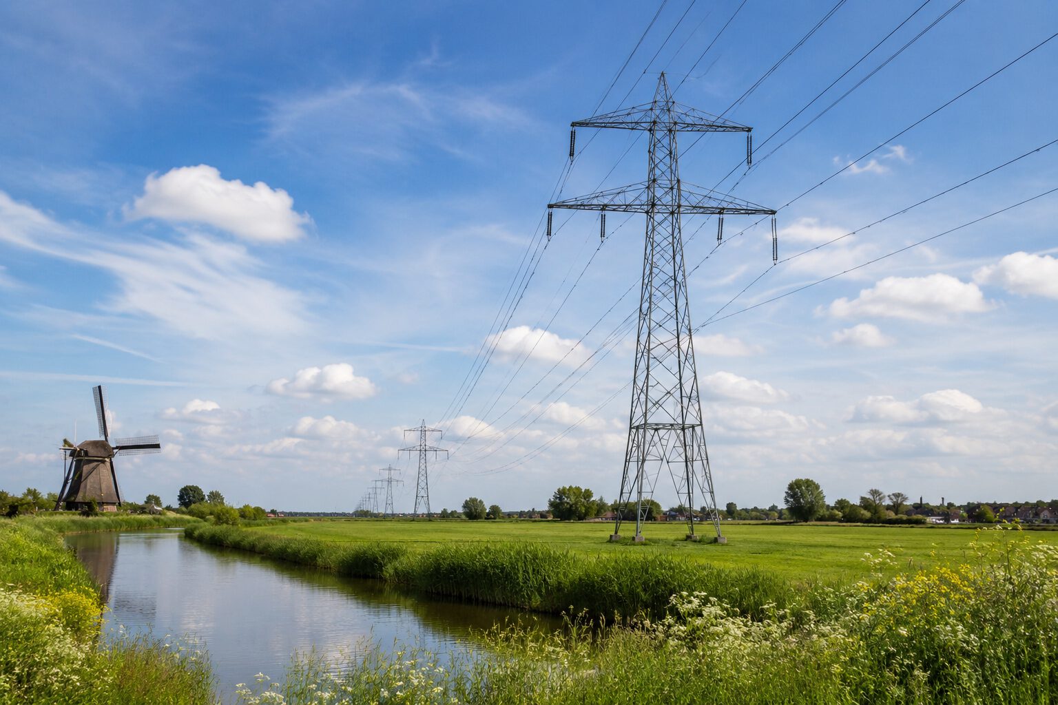Nederlands polderlandschap